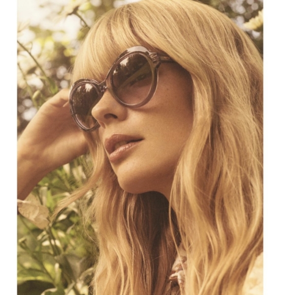 Zimmermann Amélie Butterfly Sunglasses  Foundry Grey New Box Case Cloth Papers - Picture 3 of 10